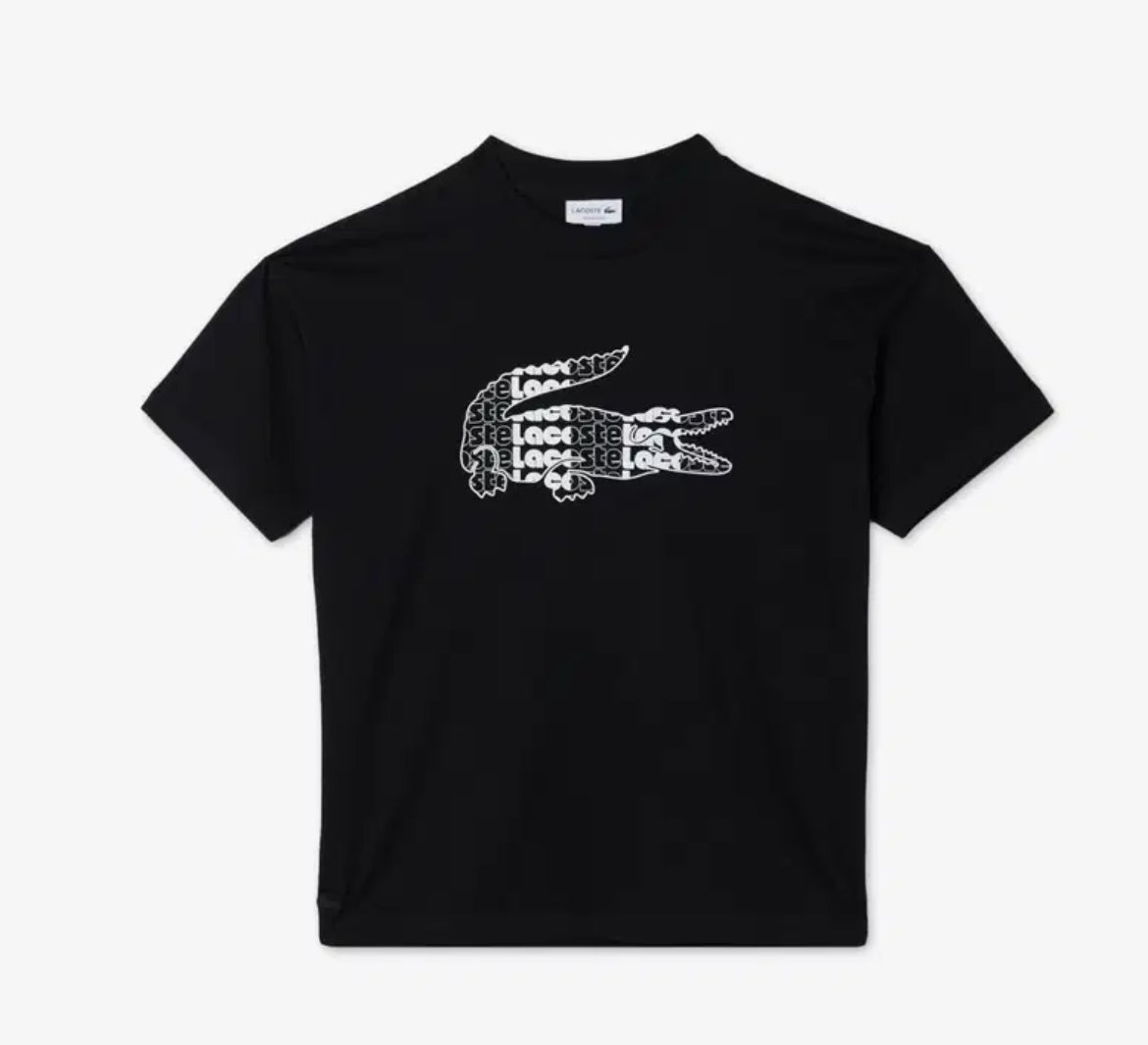 T-shirt Homme Lacoste- Noir