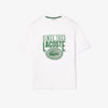 T-shirt Homme Lacoste LOOSE FIT COTON ÉPAIS IMPRIMÉ
- Blanc