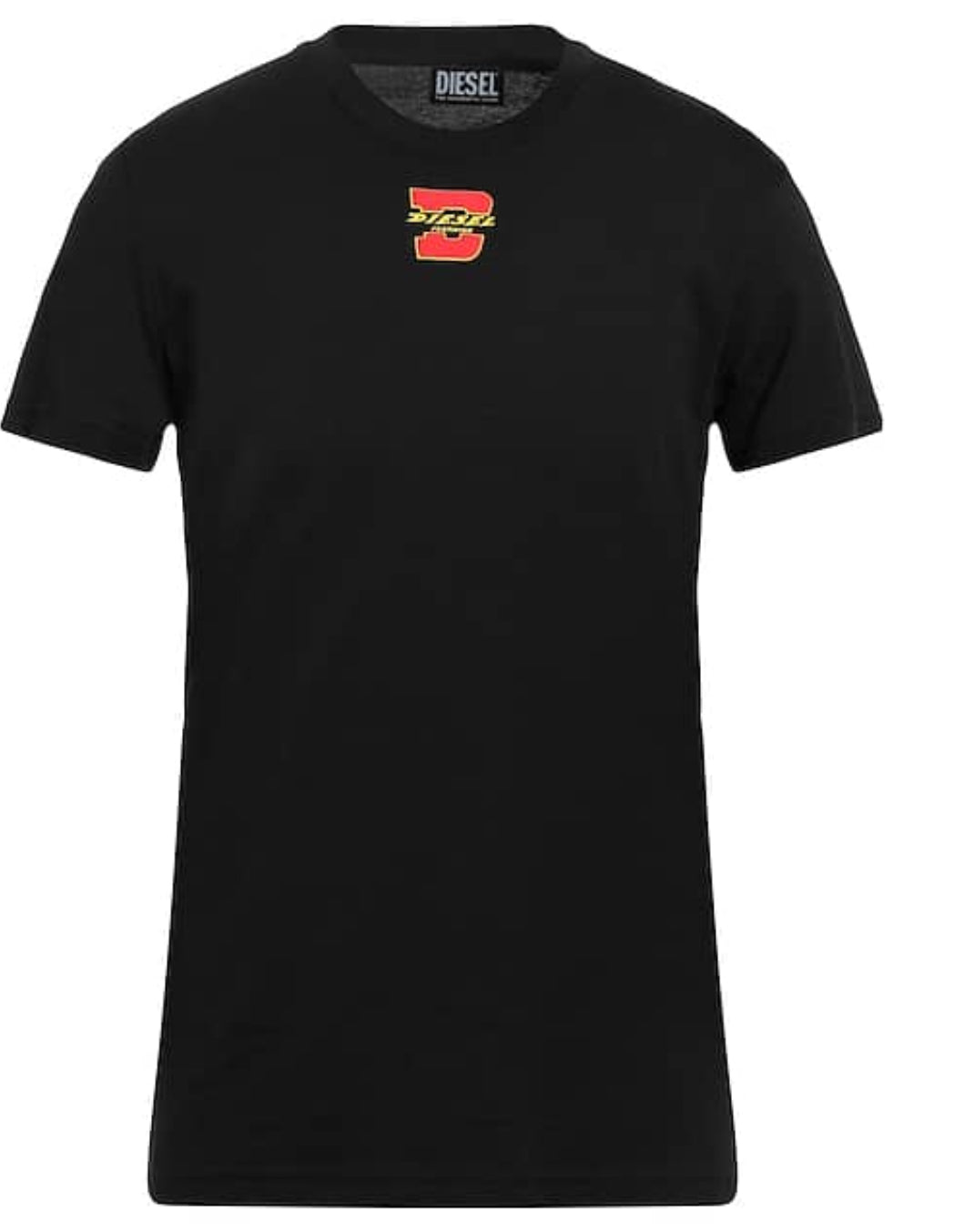 T-shirt col rond Diesel noir