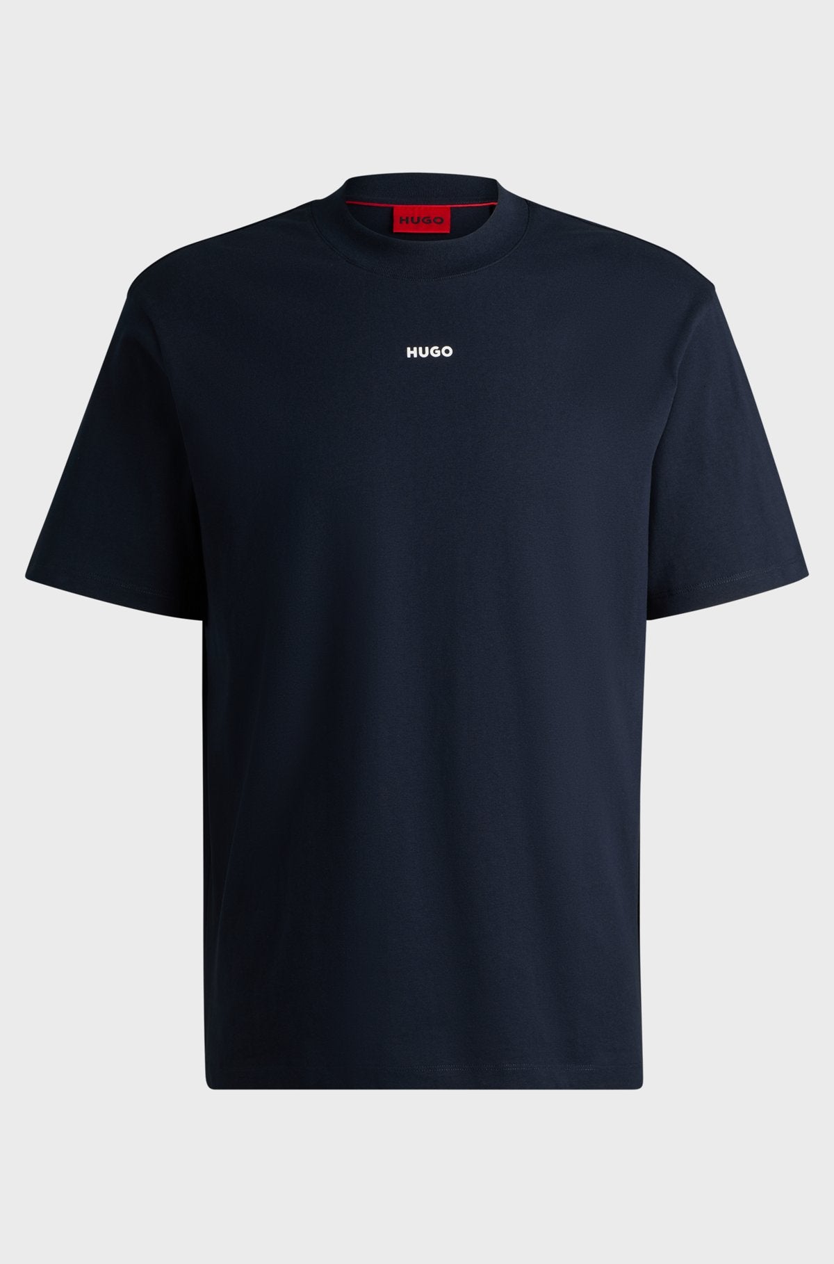 T-shirt col rond hugo boss bleu-nuit