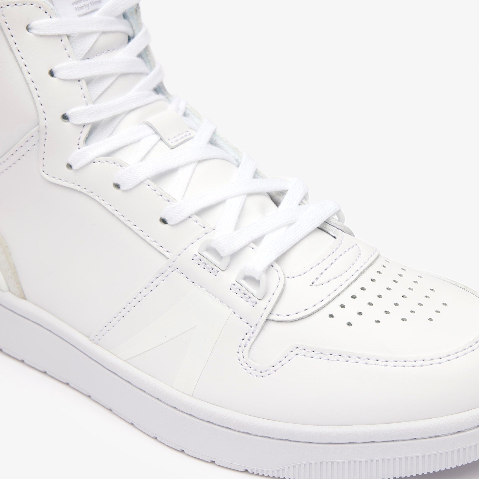 SNEAKERS L001 MID HOMME AVEC LOGO EN RELIEF LACOSTE