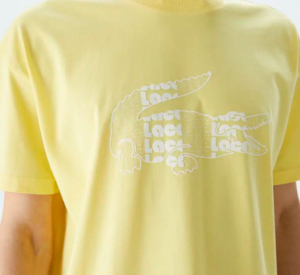 T-shirt Homme Lacoste- Jaune