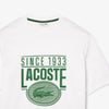 T-shirt Homme Lacoste LOOSE FIT COTON ÉPAIS IMPRIMÉ
- Blanc