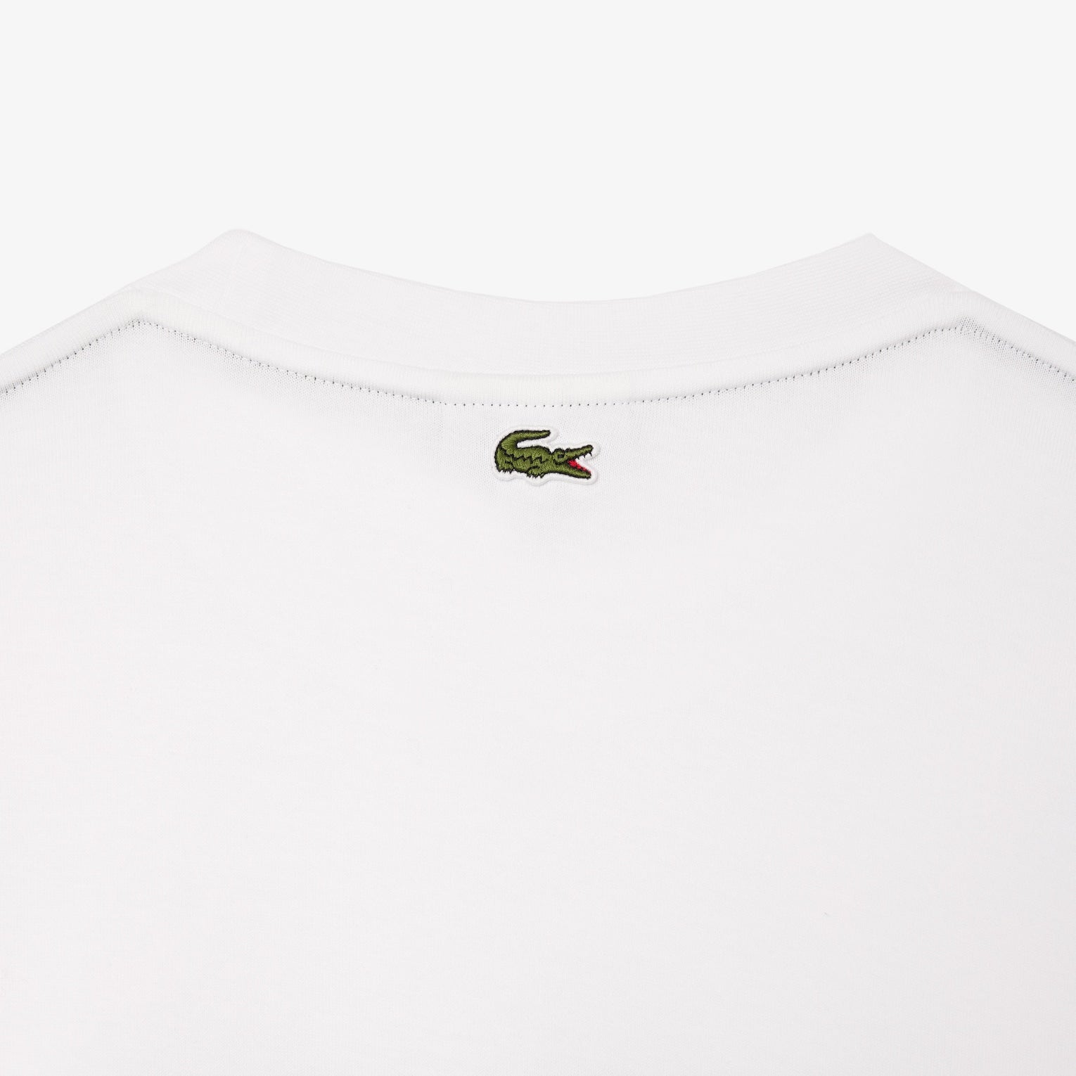 T-shirt Homme Lacoste LOOSE FIT COTON ÉPAIS IMPRIMÉ
- Blanc