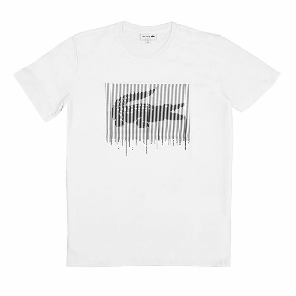 T-shirt Lacoste blanc