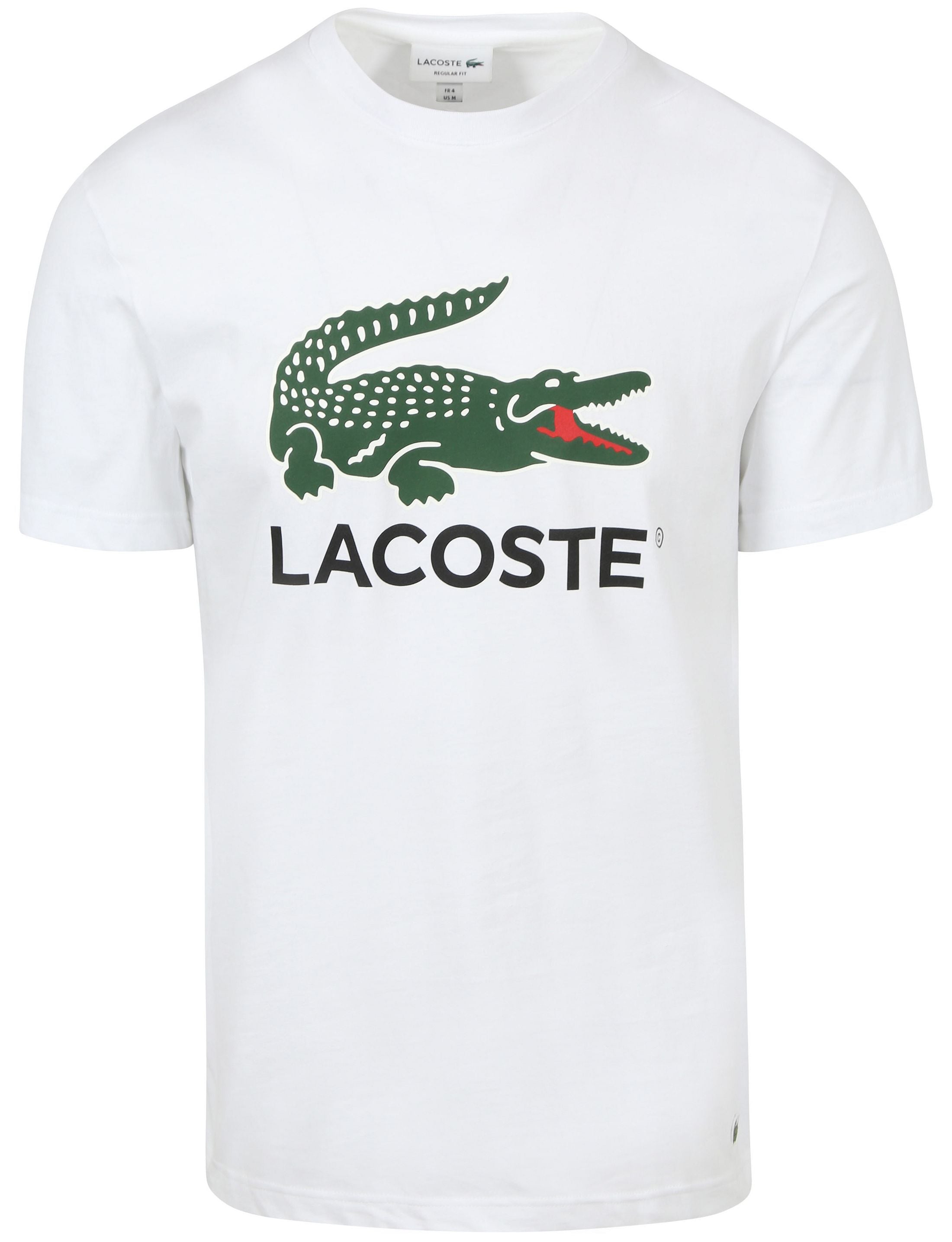 T-shirt Lacoste blanc